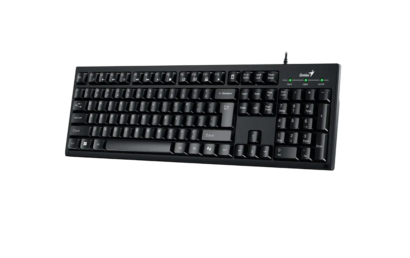 Teclado Con Cable Genius Usb Smart Kb-100 Negro – imagen 3