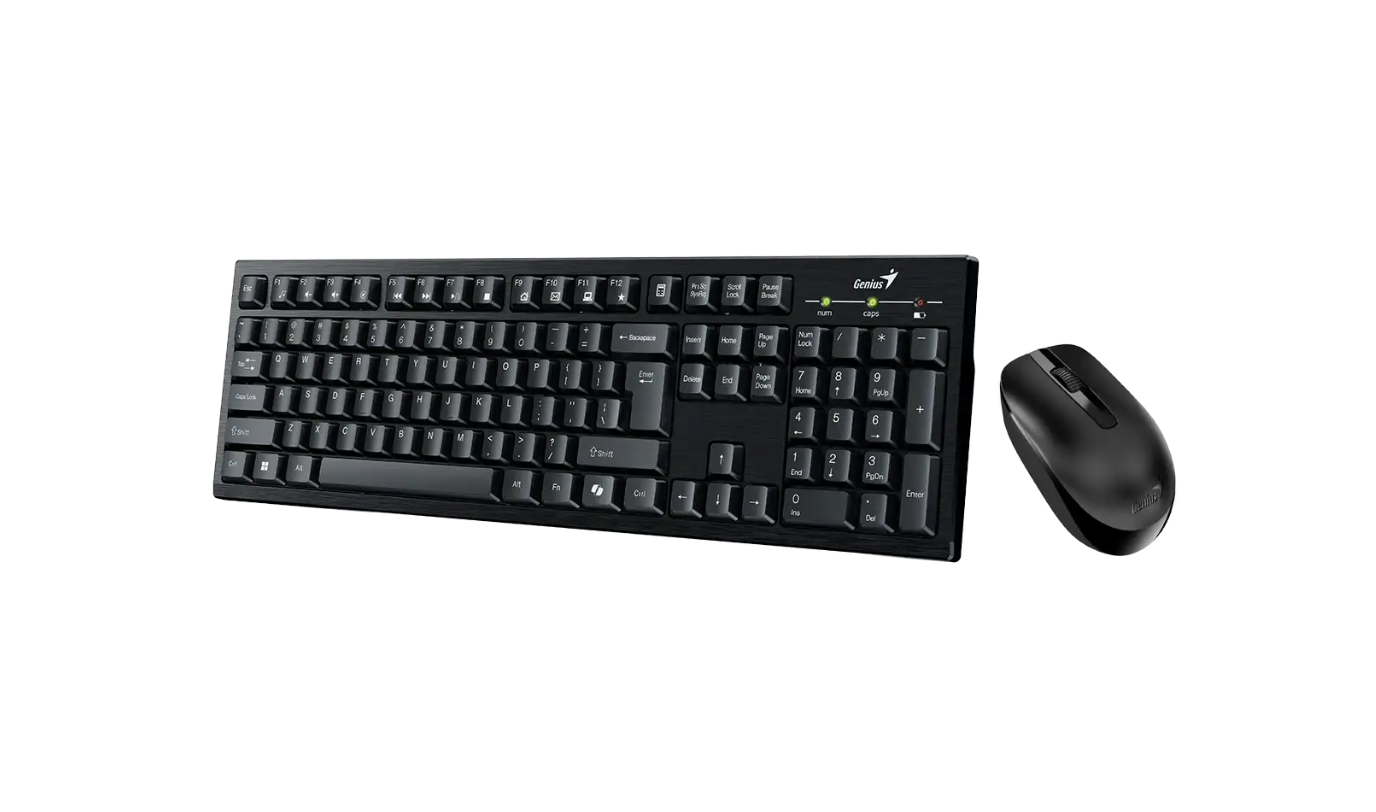 Kit Teclado + Mouse Inalambrico Genius Km-8101 Negro – imagen 2