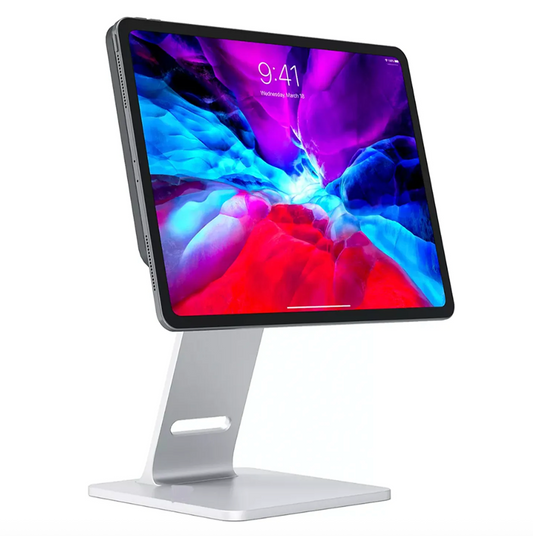 Soporte Stand Tablet Ipad 12.9 Antideslizante Gris