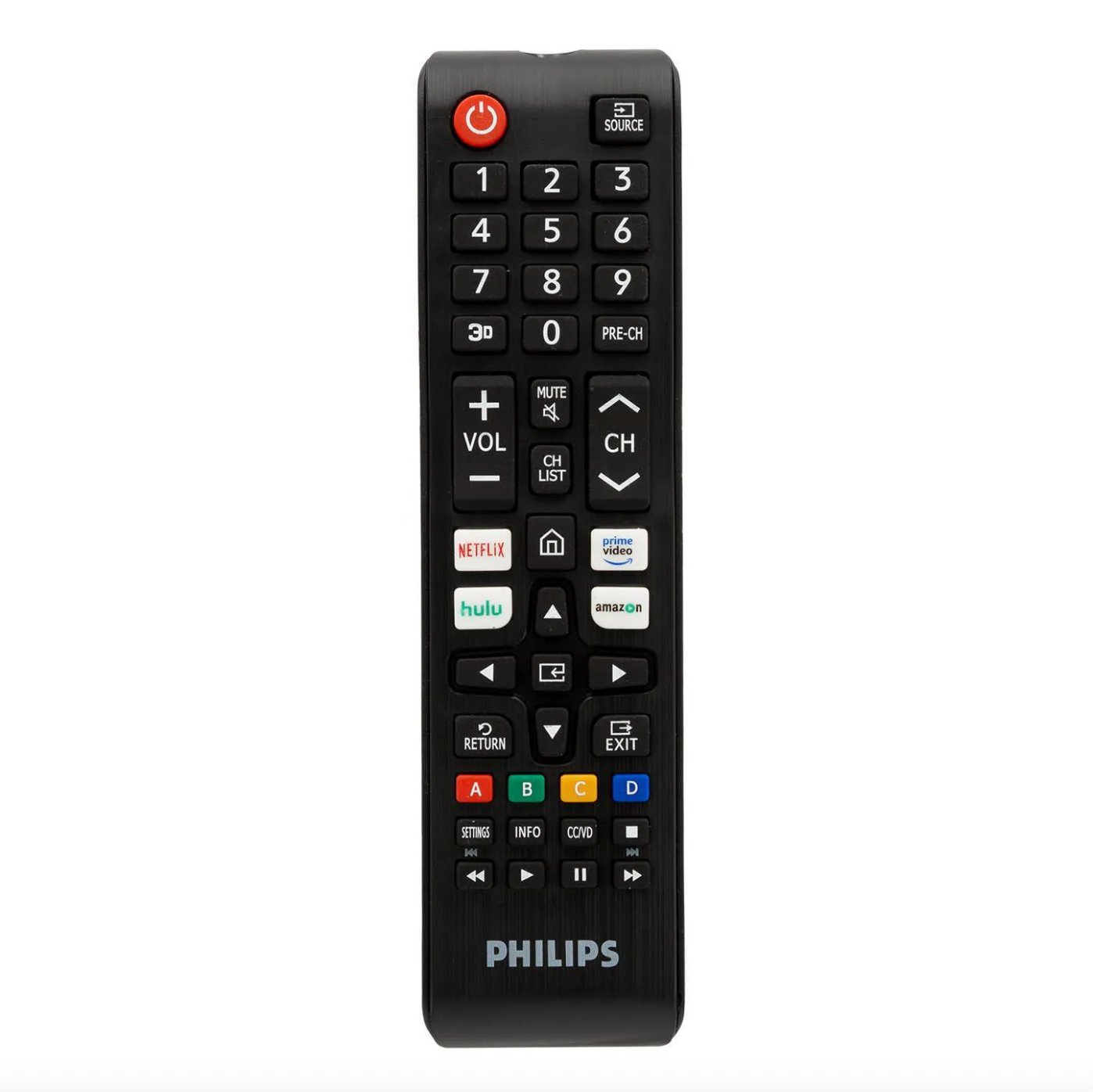 Control Remoto Universal Philips Arp1101 Negro