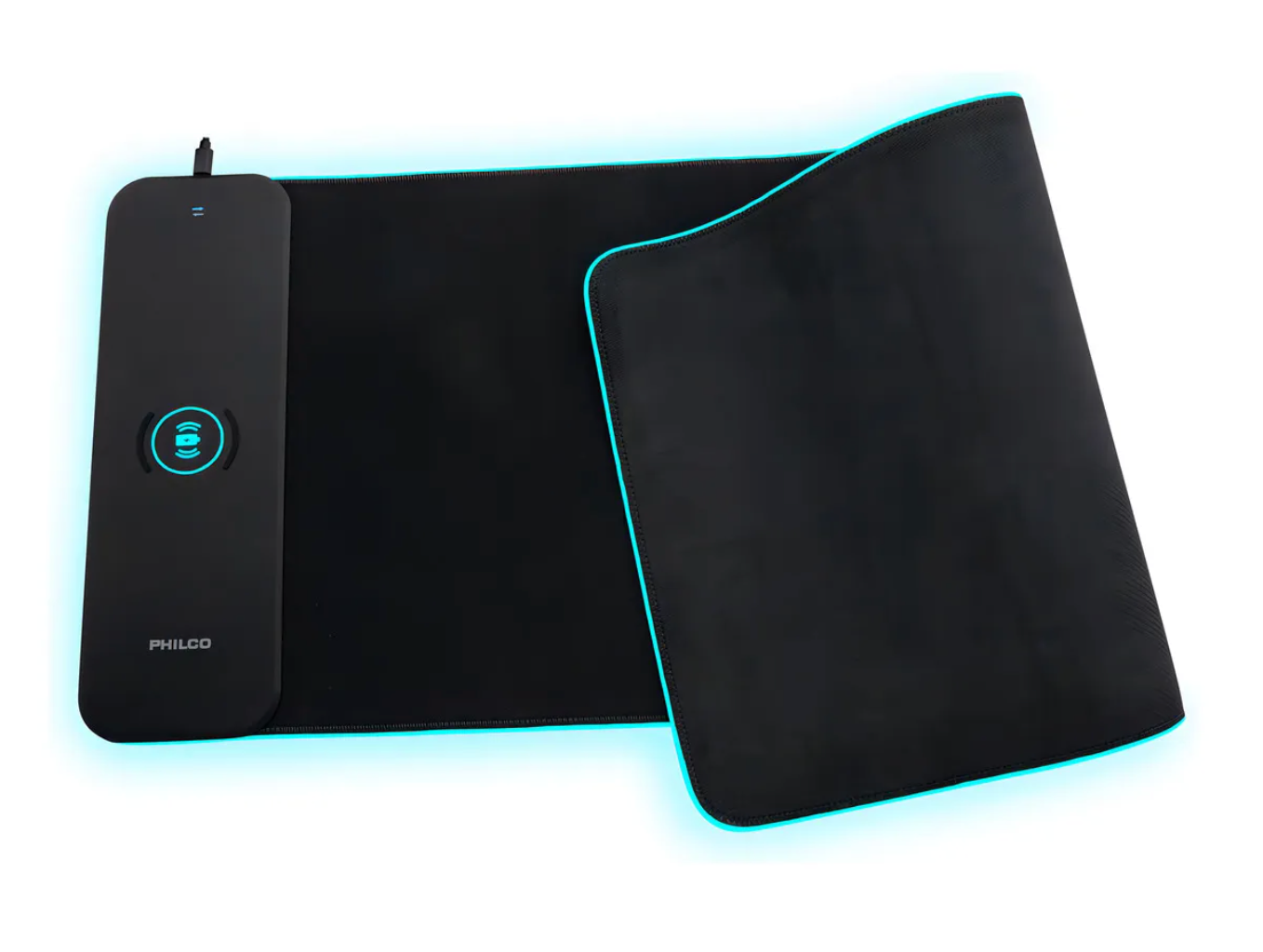 Mousepad Gamer Philco 7604 Rgb Xl Carga Inalámbrica Negro – imagen 2