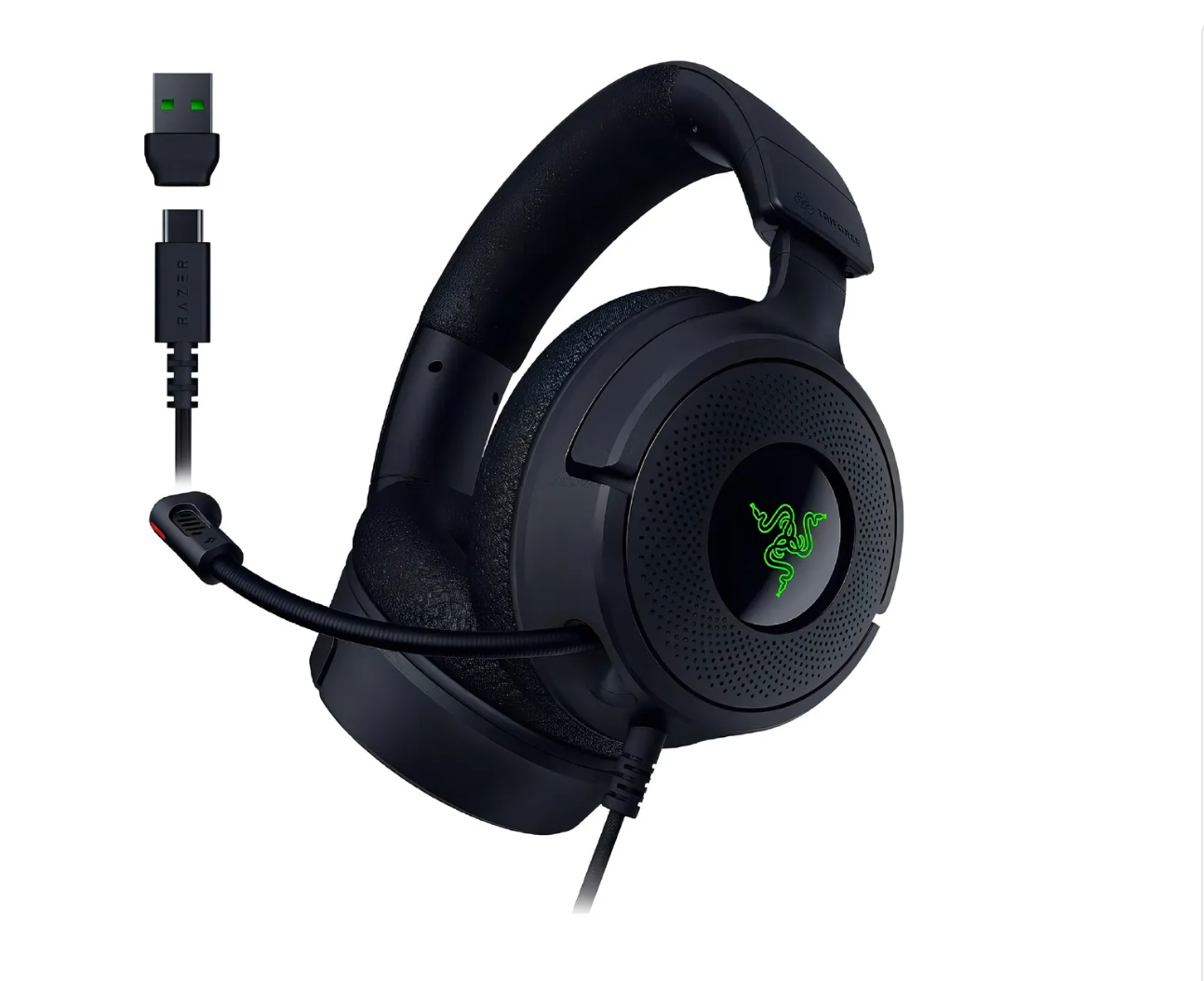 Audifono Gamer Razer Kraken V4 x Usb Negro