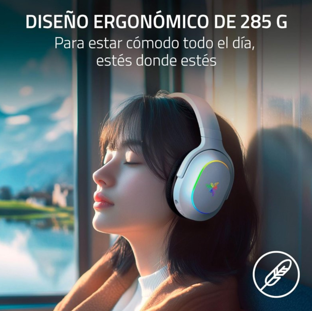 Audifono Gamer Inalambrico Razer Barracuda X Chroma Blanco – imagen 3