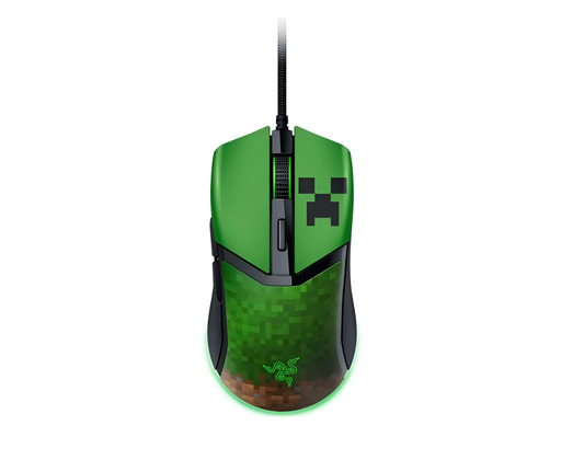 Mouse Gamer Razer Cobra Minecraft 8500 Dpi Verde
