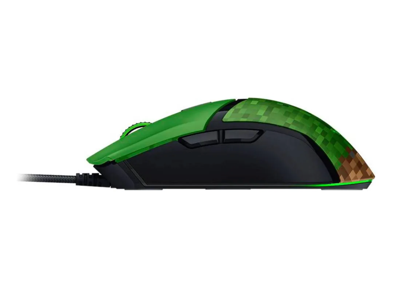 Mouse Gamer Razer Cobra Minecraft 8500 Dpi Verde – imagen 2