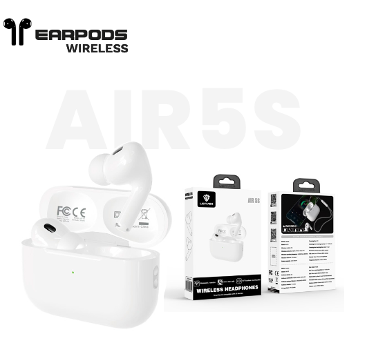 Audífonos In Ear Bluetooth Lenyes Air 5S Blanco – imagen 2
