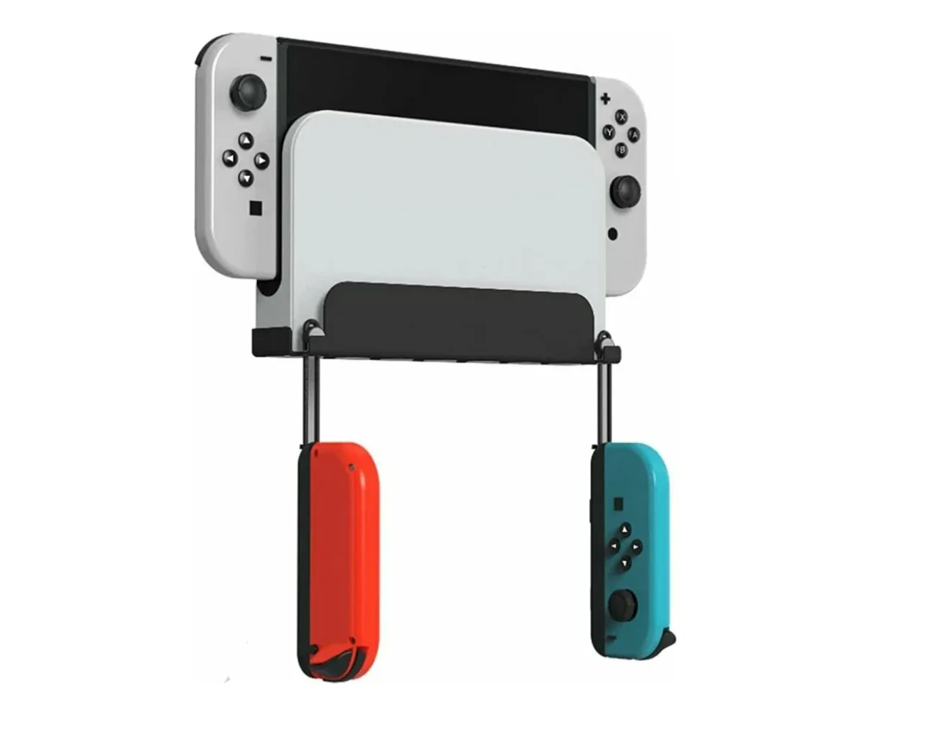 Soporte Pared Muro Nintendo Switch Y Oled Jys Ns230 Blanco