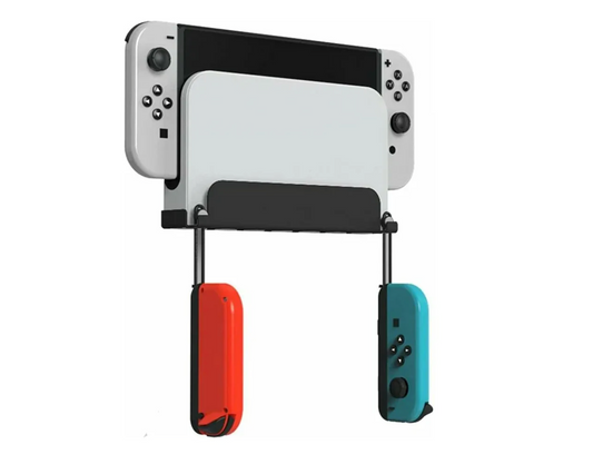 Soporte Pared Muro Nintendo Switch Y Oled Jys Ns230 Blanco