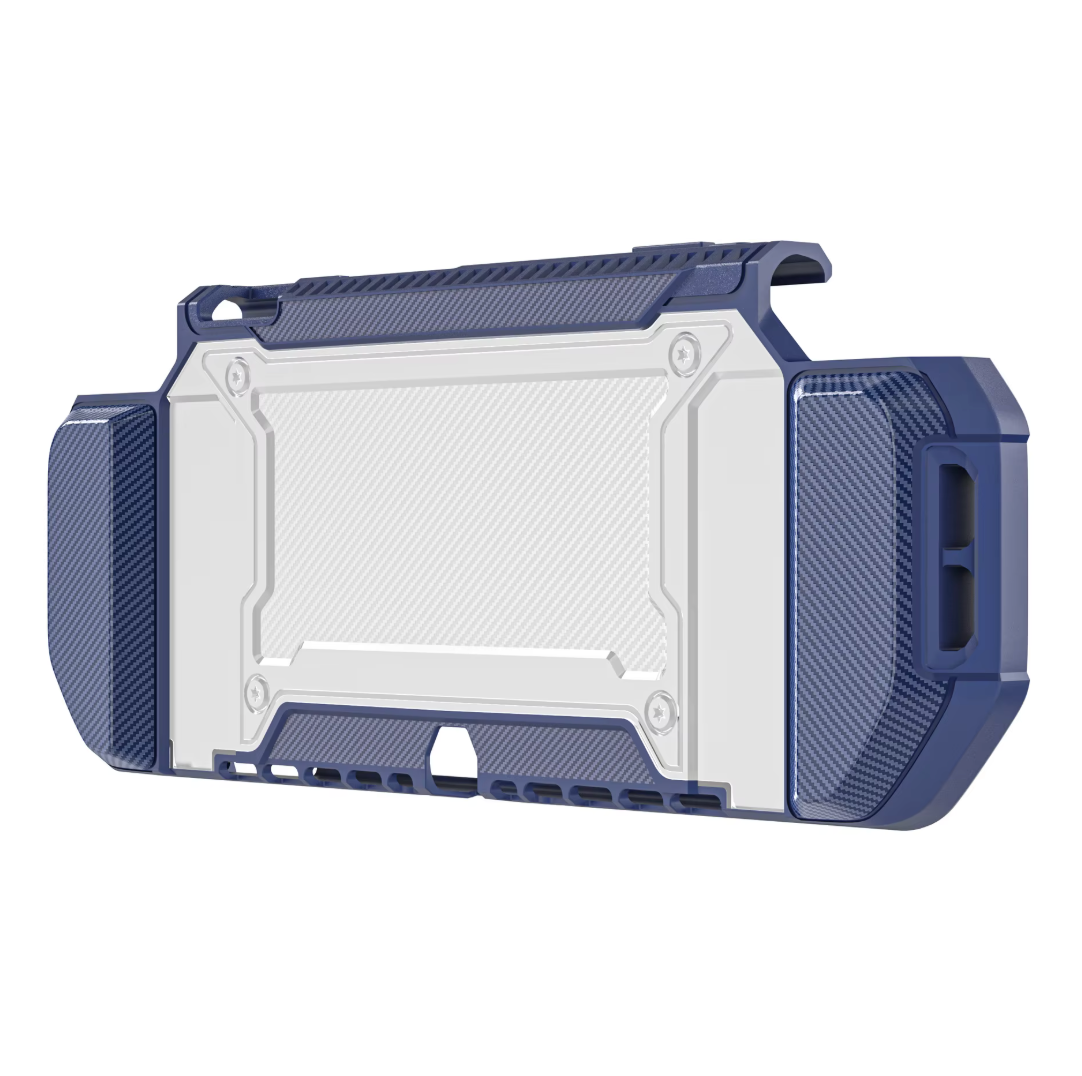 Carcasa Protectora Rigida Para Nintendo Switch Oled Integrated Azul