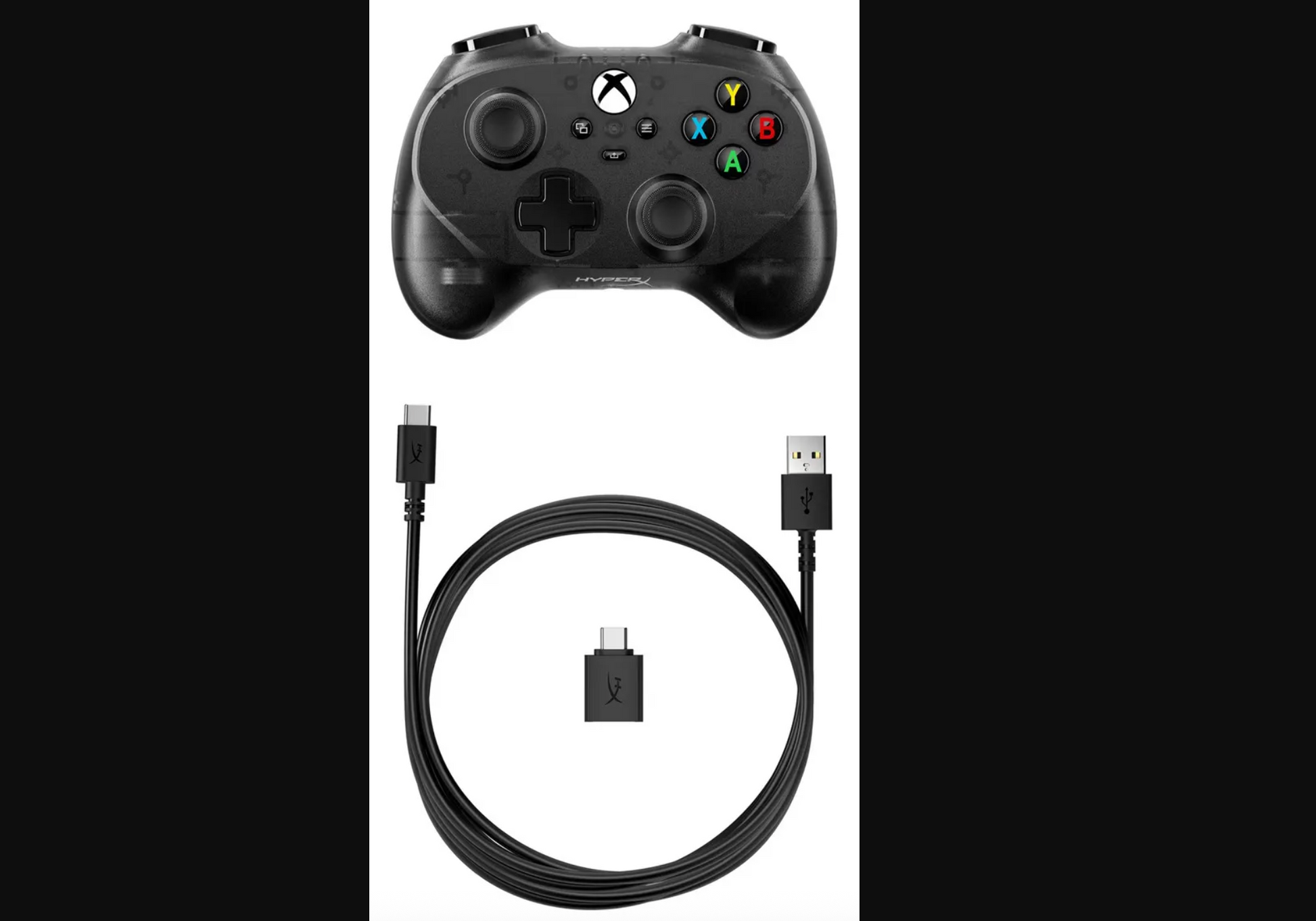 Control Mando Hyperx Mini Clutch Tanto Negro – imagen 3
