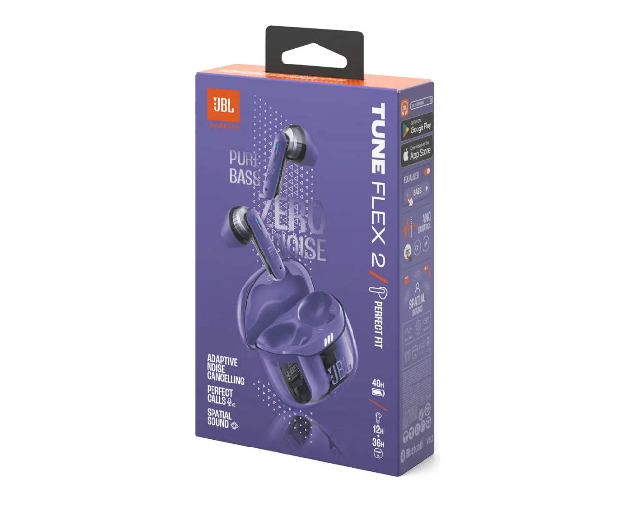Audífonos In Ear Jbl Tune Flex 2 Tws Ghost Violeta – imagen 3