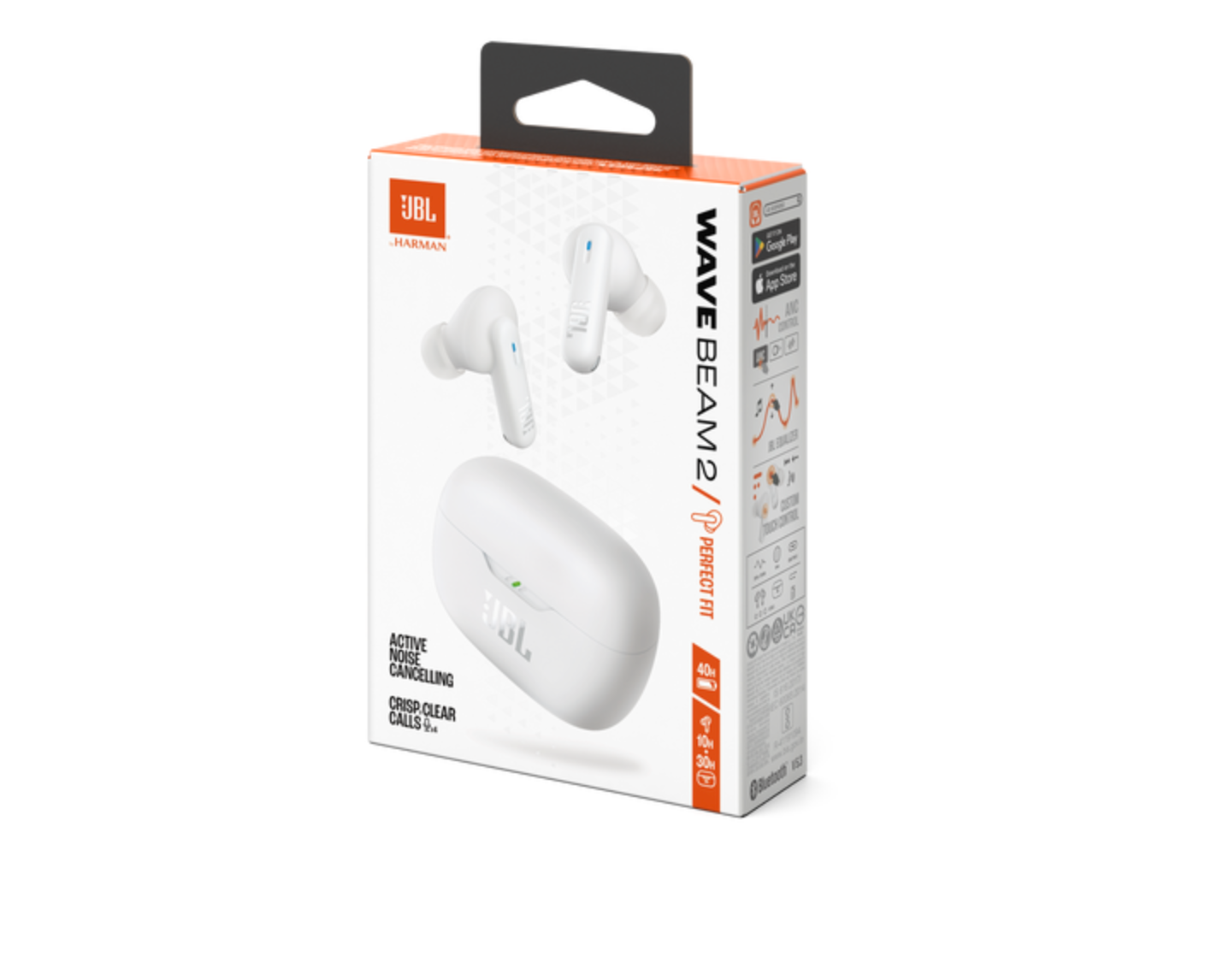 Audífonos In Ear Jbl Wave Beam 2 Tws Blanco – imagen 2