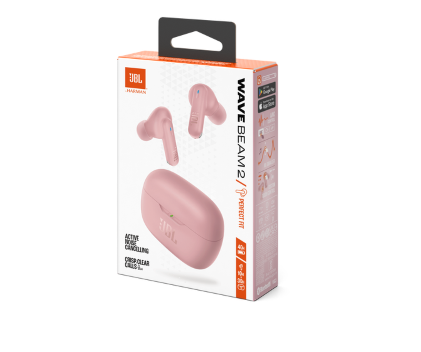 Audífonos In Ear Jbl Wave Beam 2 Tws Rosado – imagen 3