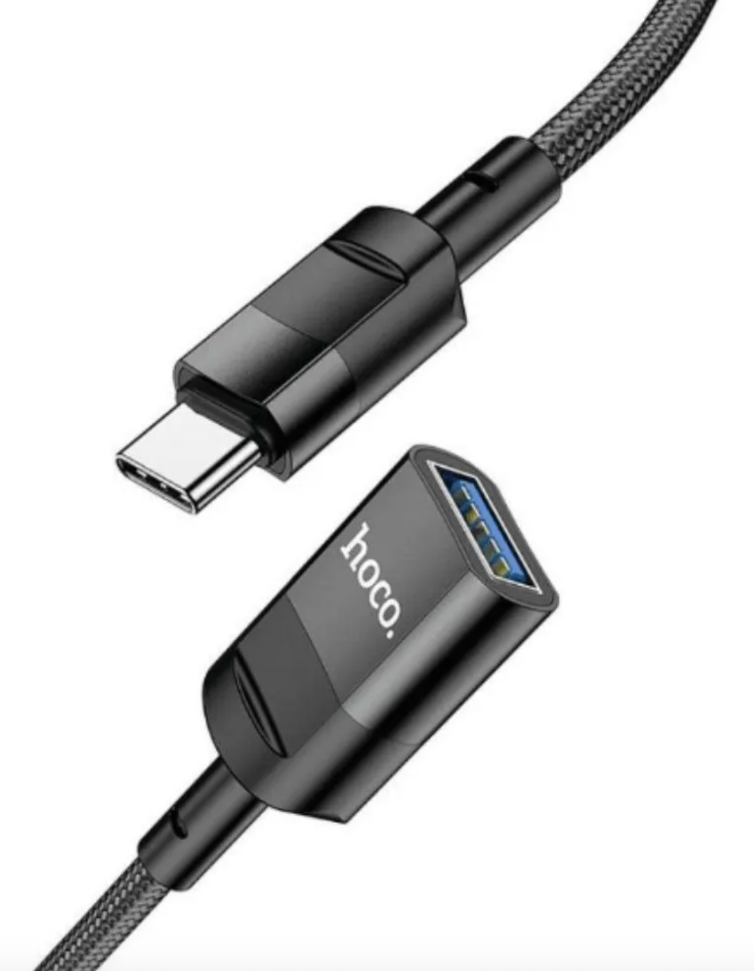 Cable Extensor Tipo C a Usb 3.0 Hoco 1.2mm Metros Negro – imagen 2