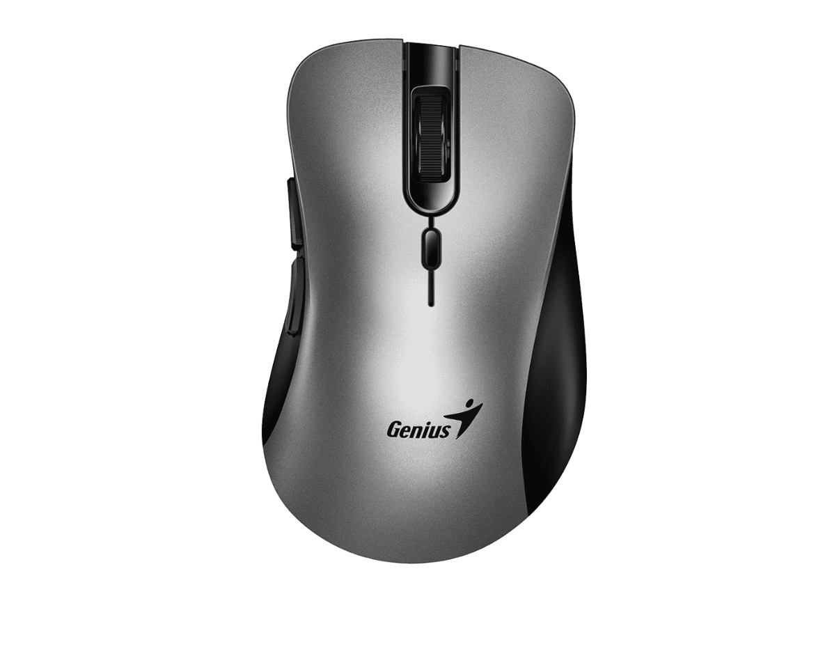 Mouse Inalambrico Genius Copilot Ergo-8100s Gris