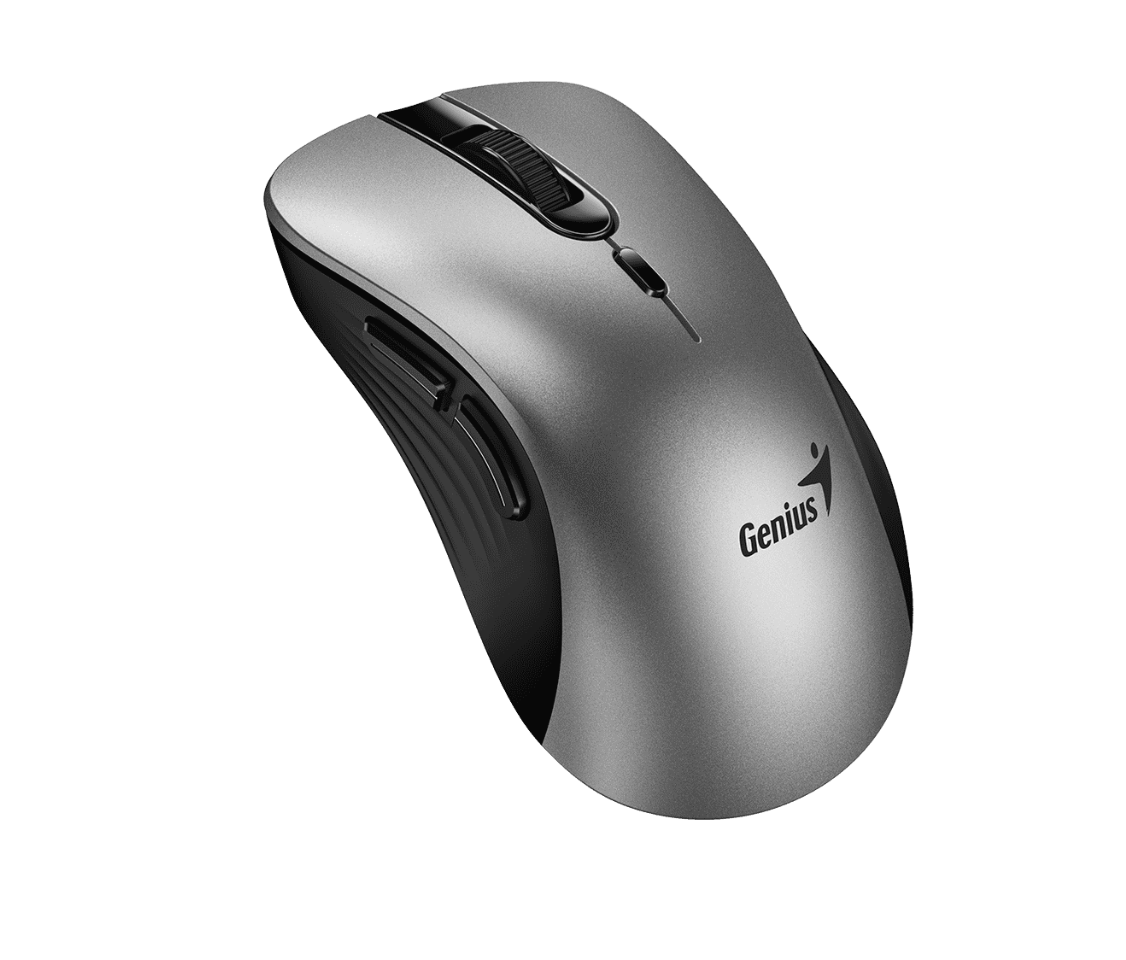 Mouse Inalambrico Genius Copilot Ergo-8100s Gris – imagen 2