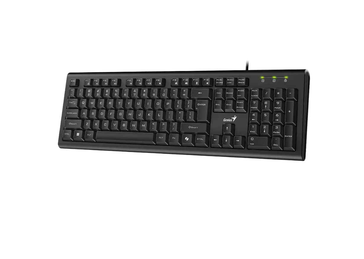 Teclado Usb Alambrico Multimedia Genius Kb-113 Negro – imagen 2