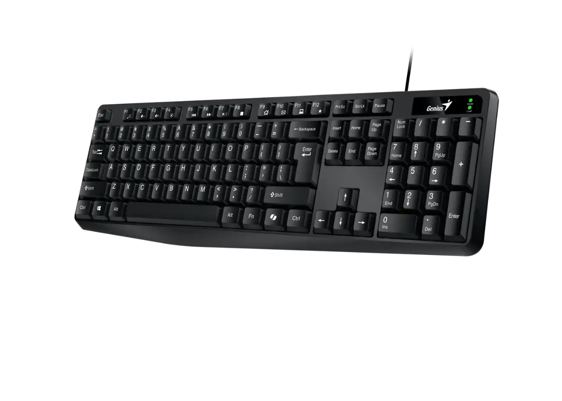 Teclado Usb Alambrico Multimedia Genius Kb-117 Negro – imagen 2