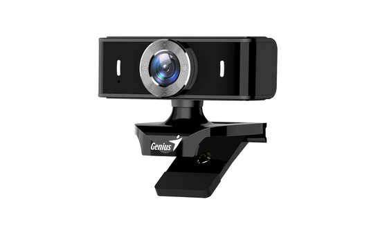 Camara Web Webcam 1080p Full HD Micrófono Usb Genius 2000x2 Negro