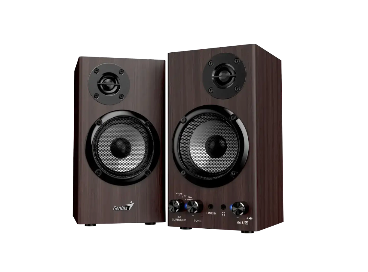 Parlantes Monitor Bluetooth 2.0 Genius Sp-HF520BT 20w 3d Cafe