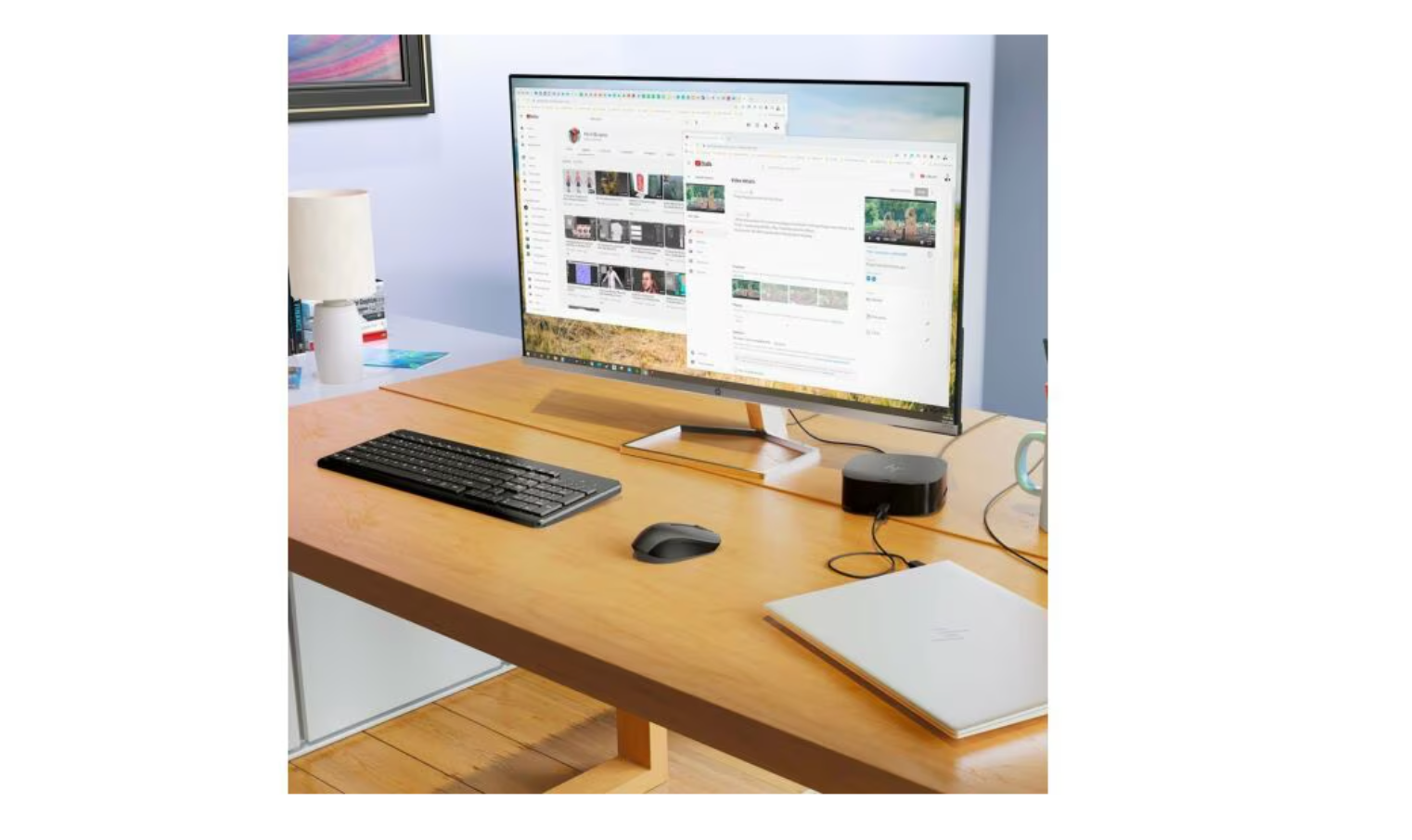 Kit Teclado + Mouse Inalambrico Hp 330 (2V9E6AA) Negro – imagen 4