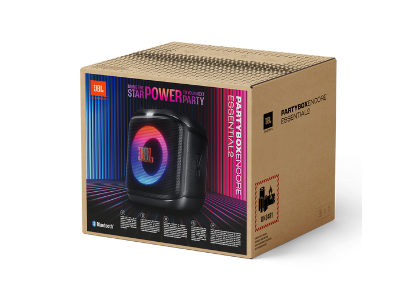Parlante Bluetooth JbL Partybox Encore Essential 2 Negro – imagen 2