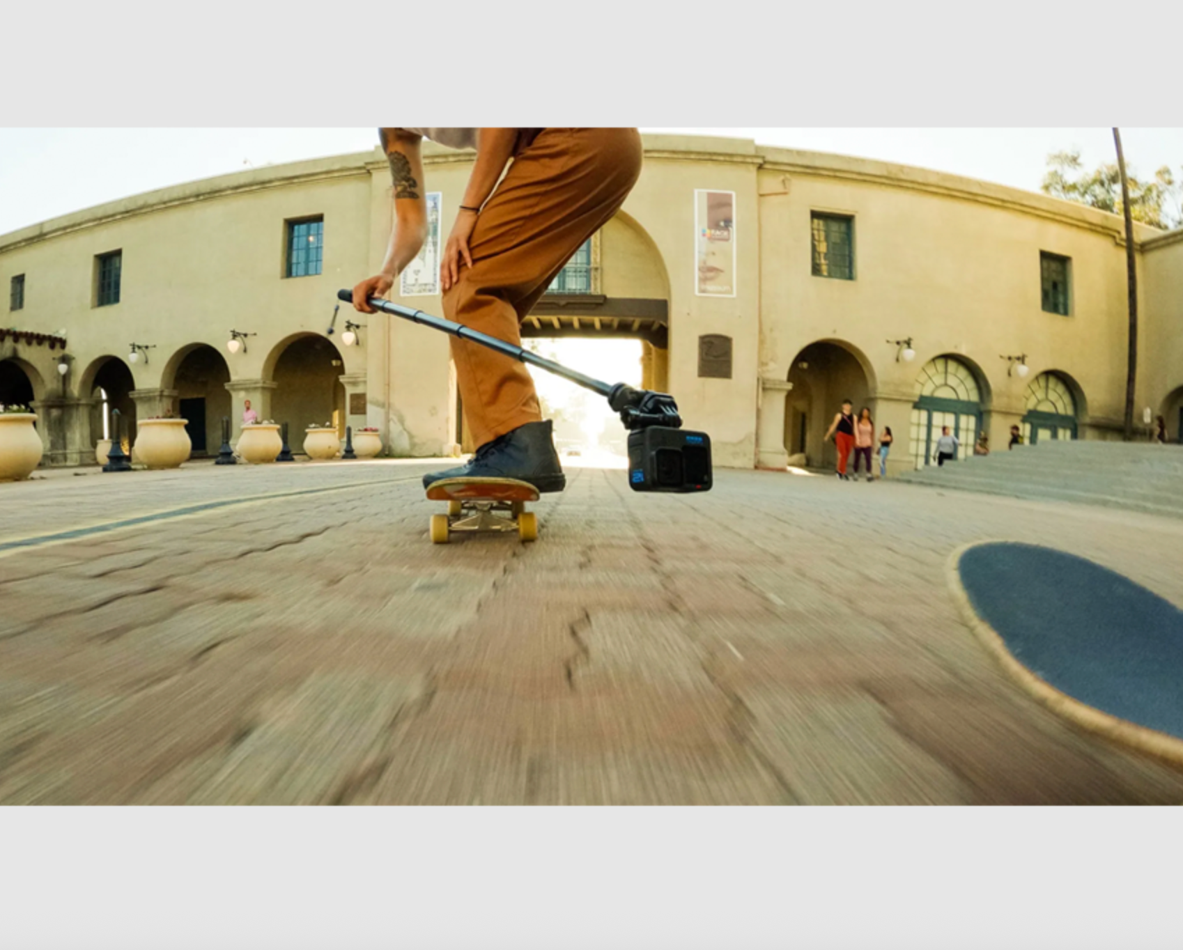 Bastón de Extensión y Control Remoto Obturador Sumergible Gopro Negro – imagen 2