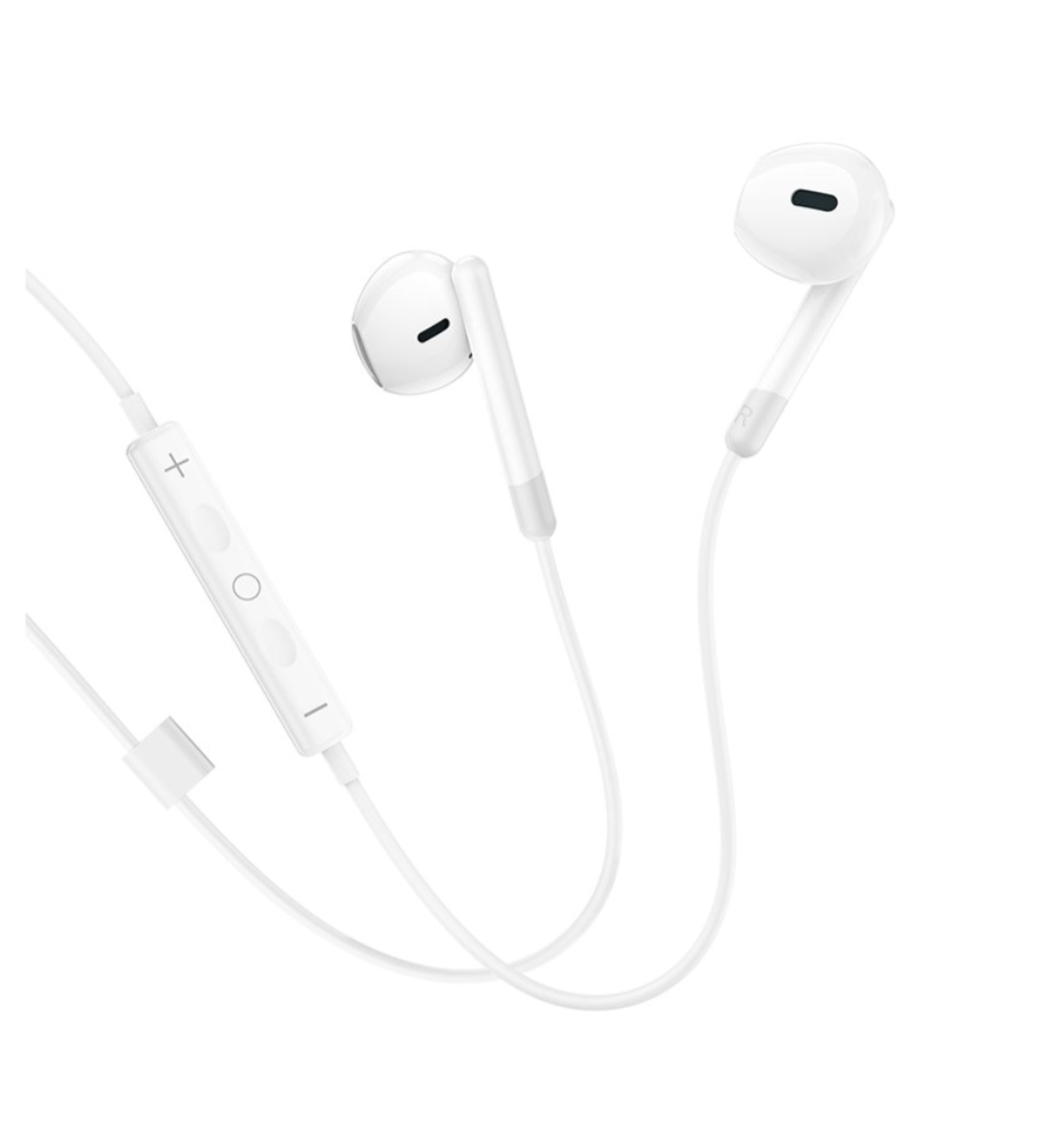 Audífonos In Ear Hoco M109 Con Cable 3.5mm Blanco – imagen 4