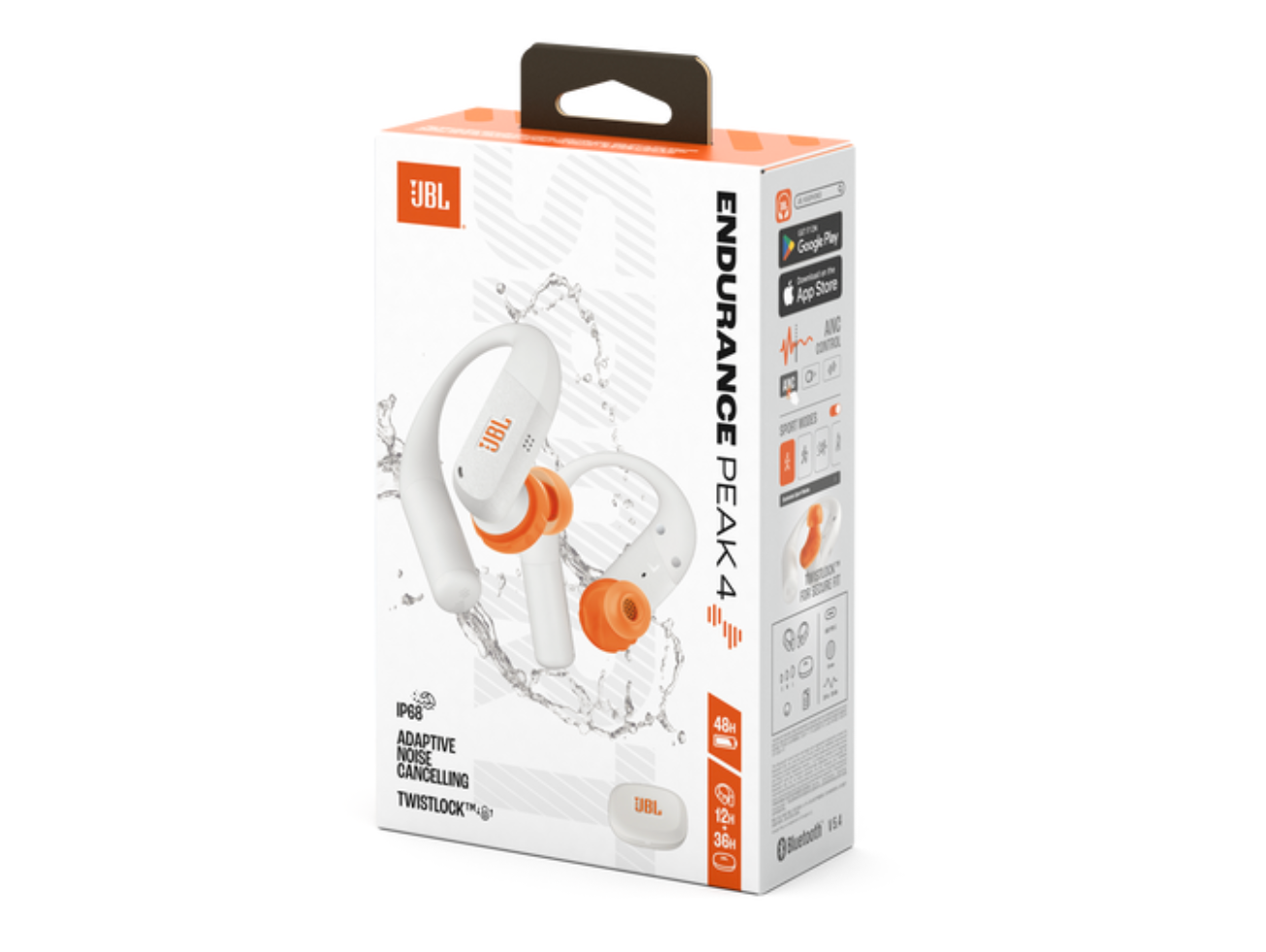 Audífonos Deportivo Bluetooth Jbl Endurance Peak 4 Blanco – imagen 2