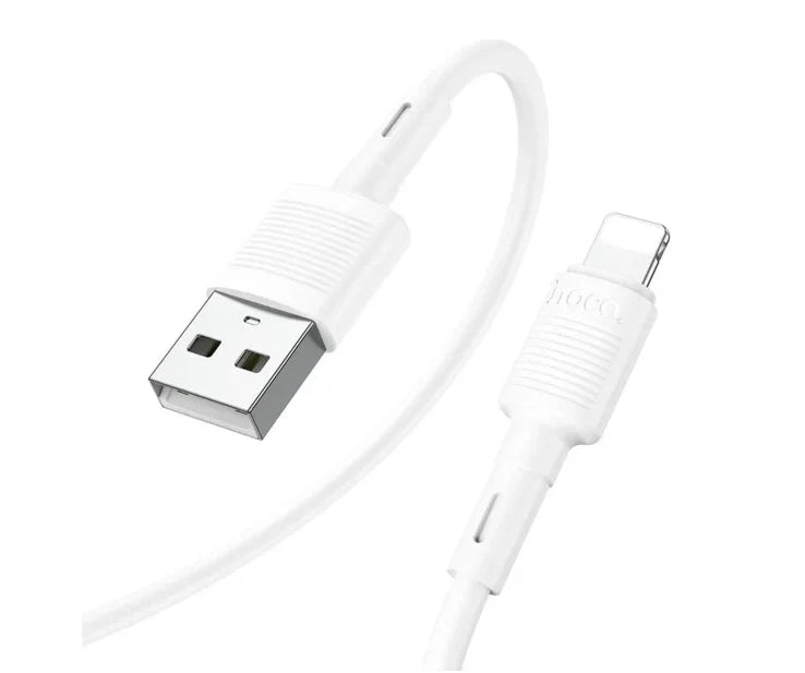 Cable Usb a Lightning Hoco X83 Victory 1 Metro Blanco
