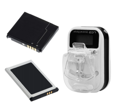 Cargador Universal De Baterías Ion-Litio con Pantalla LCD – imagen 3