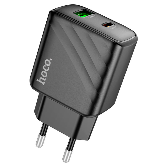 Cargador Carga Rapida Hoco Cs23a 30w Negro