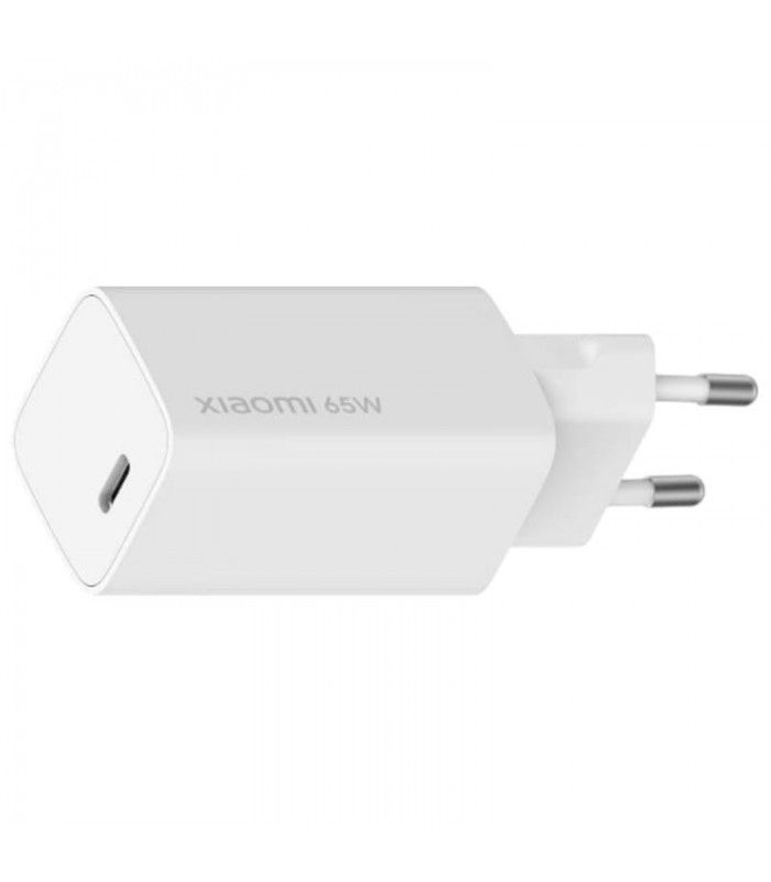 Cargador Xiaomi Mi 65W Fast Charger Blanco – imagen 2
