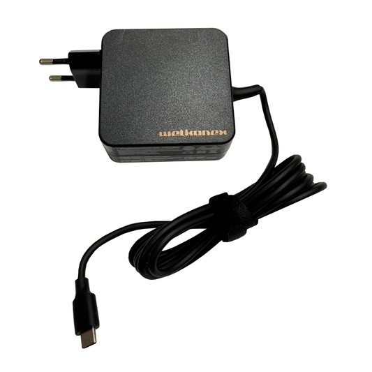 Cargador Notebook Welkonex Usb Tipo C 65w Dell Mac Asus Hp Samsung