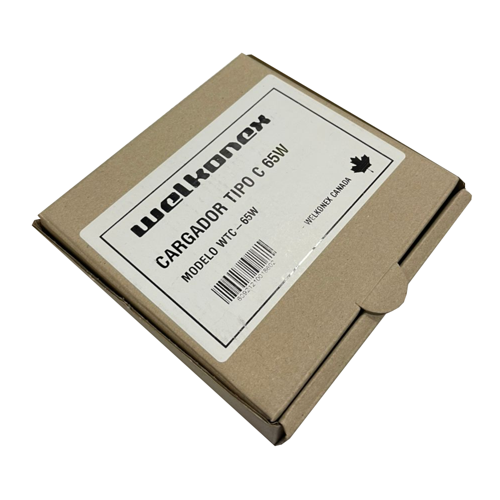 Cargador Notebook Welkonex Usb Tipo C 65w Dell Mac Asus Hp Samsung – imagen 3