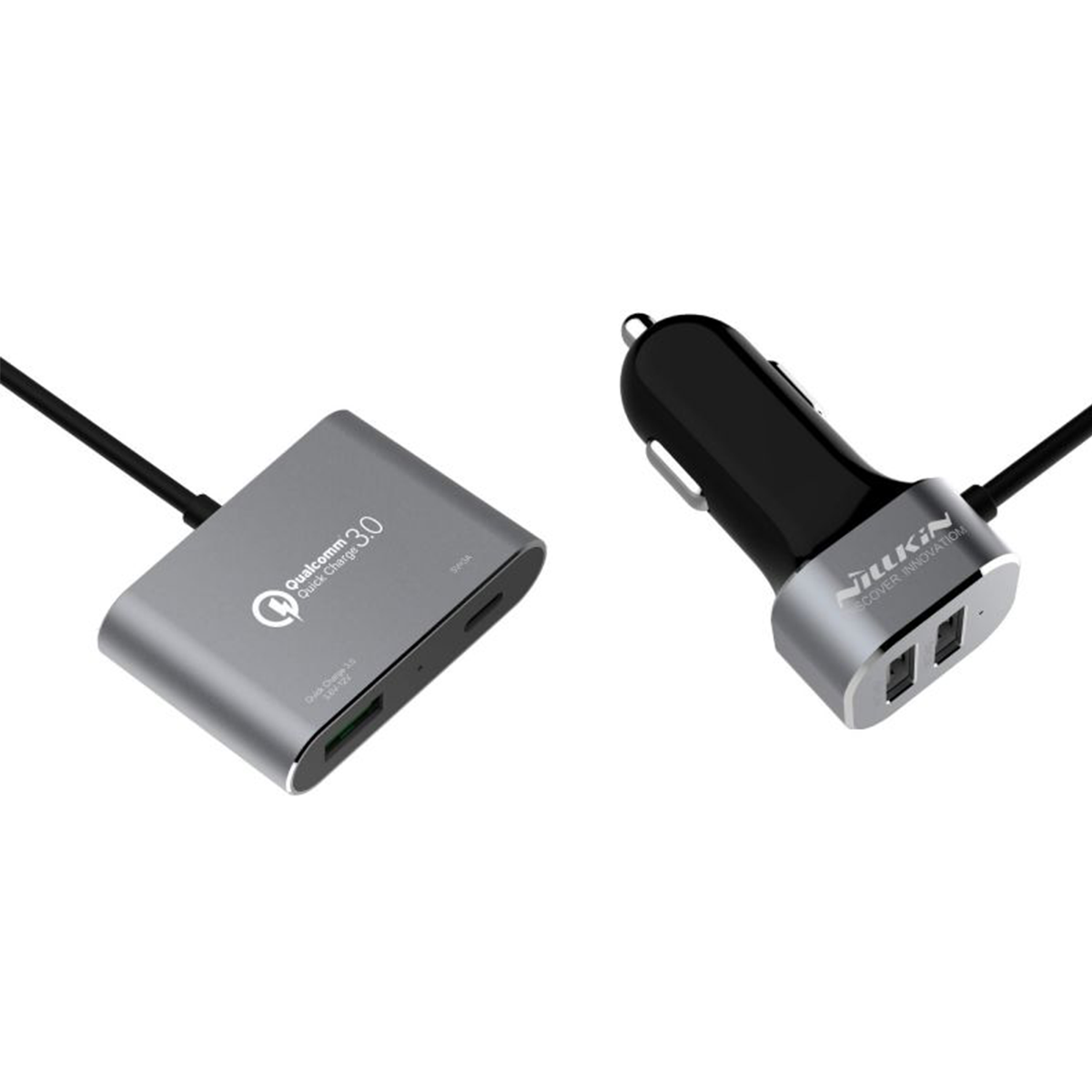 Cargador De Auto Nillkin Powershare 57w Tipo C Gris