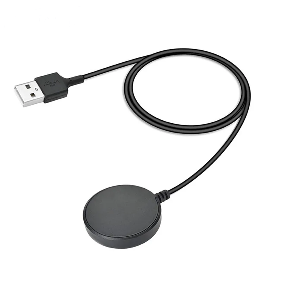 Cargador Cable Usb Para Samsung Galaxy Watch 3/4 Active 1/2 Negro