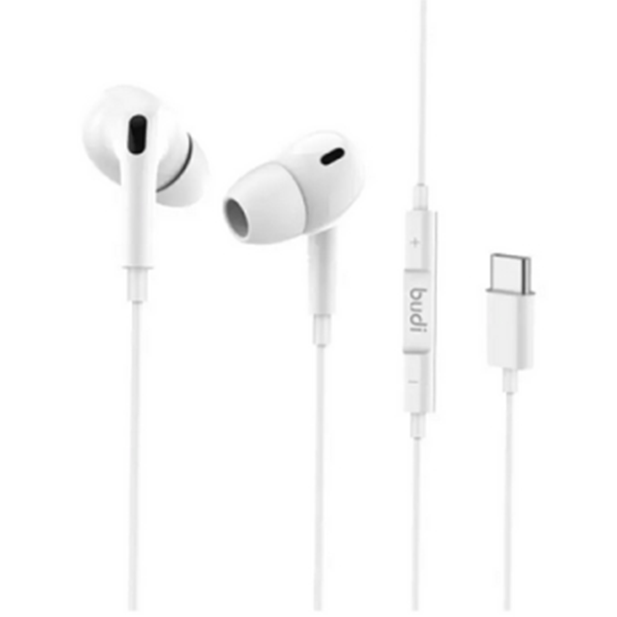 Audífonos In ear Budi Ep28tw Tipo C Blanco