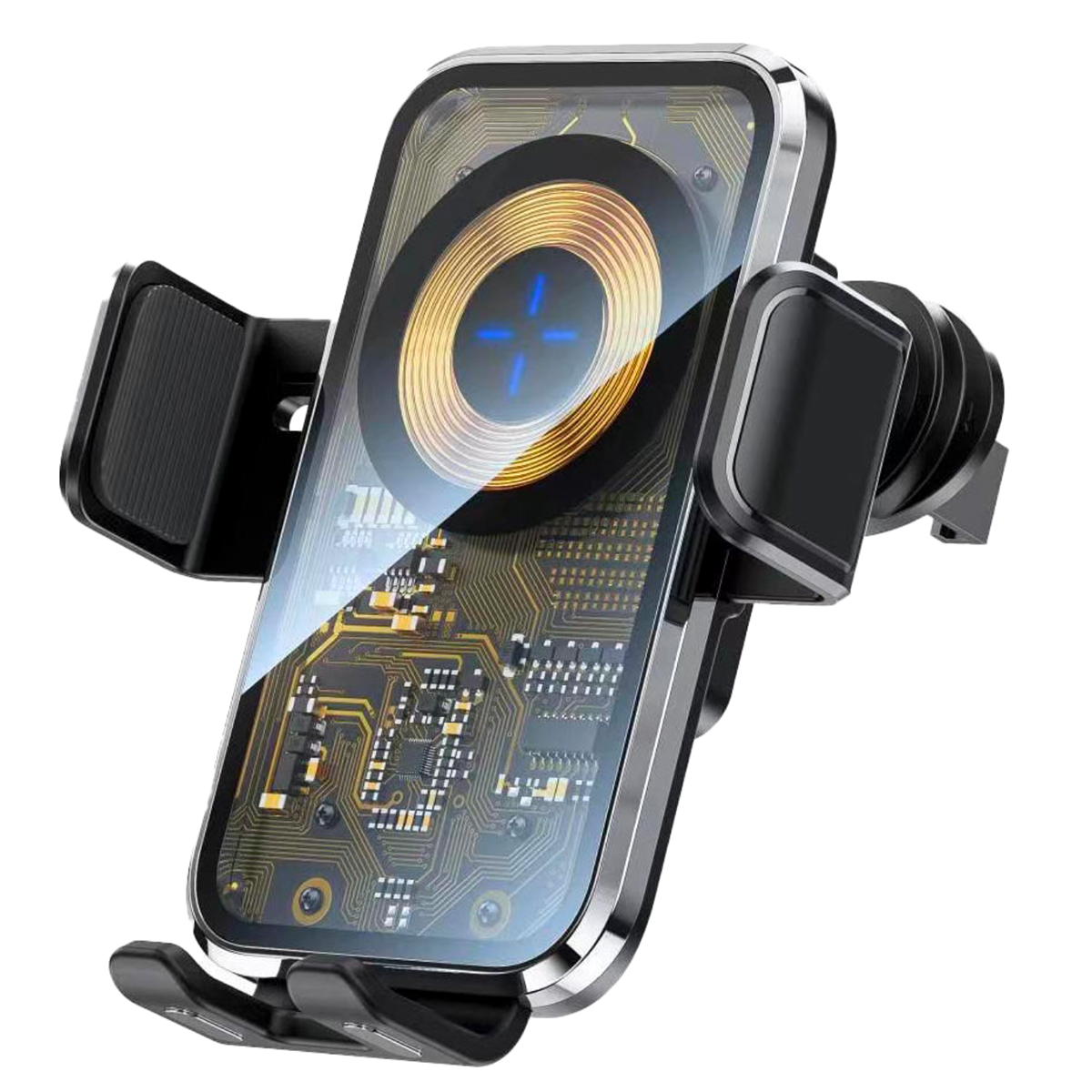 Soporte Auto Cargador Inalámbrico Produx X11 Magsafe 15w Negro
