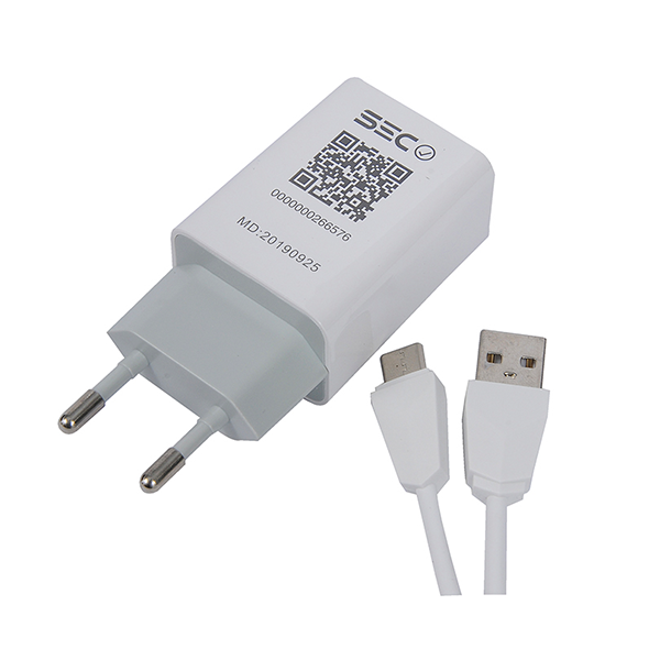 Cargador De Pared Carga Rapida + Cable Tipo C Tecmaster