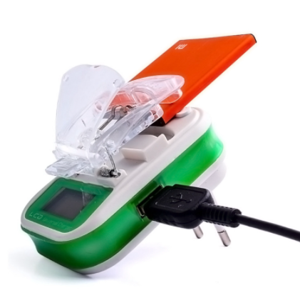 Cargador Universal De Baterías Ion-Litio con Pantalla LCD – imagen 2