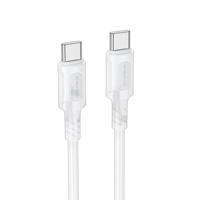 Cable Usb Tipo C a Tipo C Borofone Bx111 Blanco