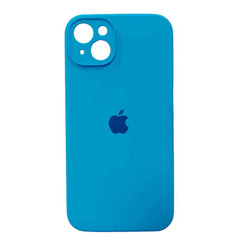 Carcasa Silicona Antideslizante Con Logo Iphone 14 Plus Colores – imagen 3