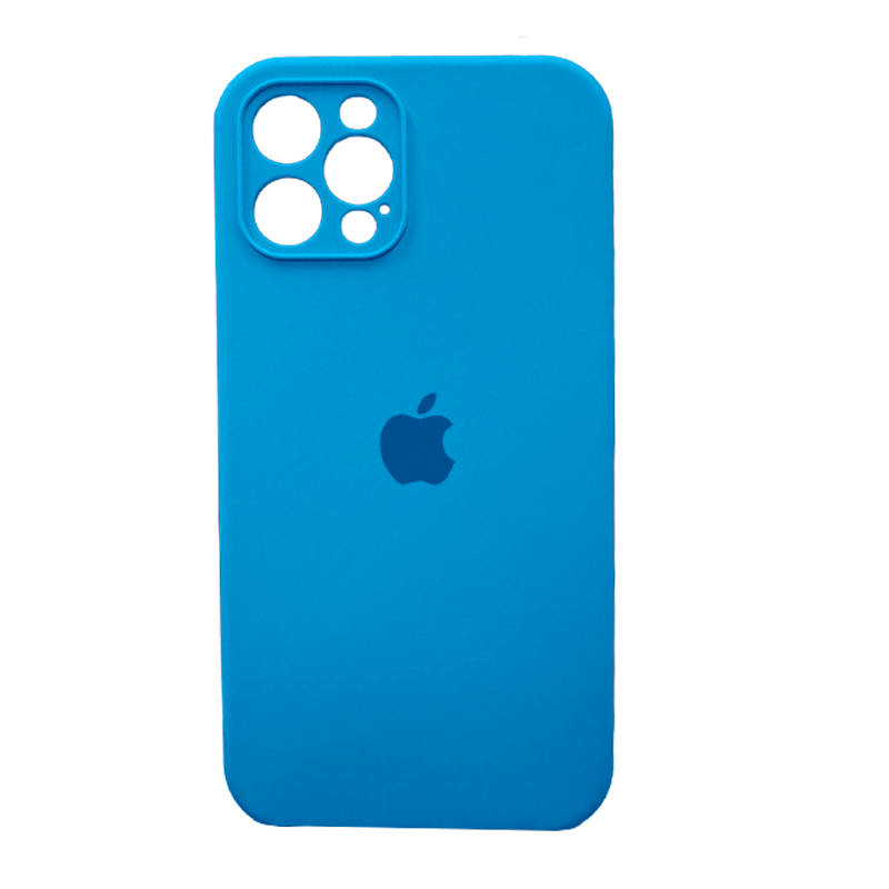 Carcasa Silicona Antideslizante Con Logo Iphone 12 Pro Colores – imagen 11