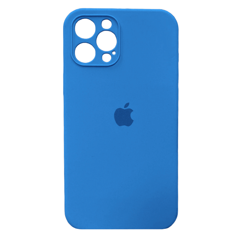 Carcasa Silicona Antideslizante Con Logo Iphone 12 Pro Max Colores – imagen 2