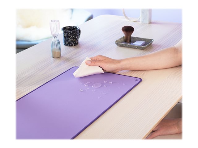 Mousepad Logitech Desk Mat Studio Series 70x30 cm Morado – imagen 3