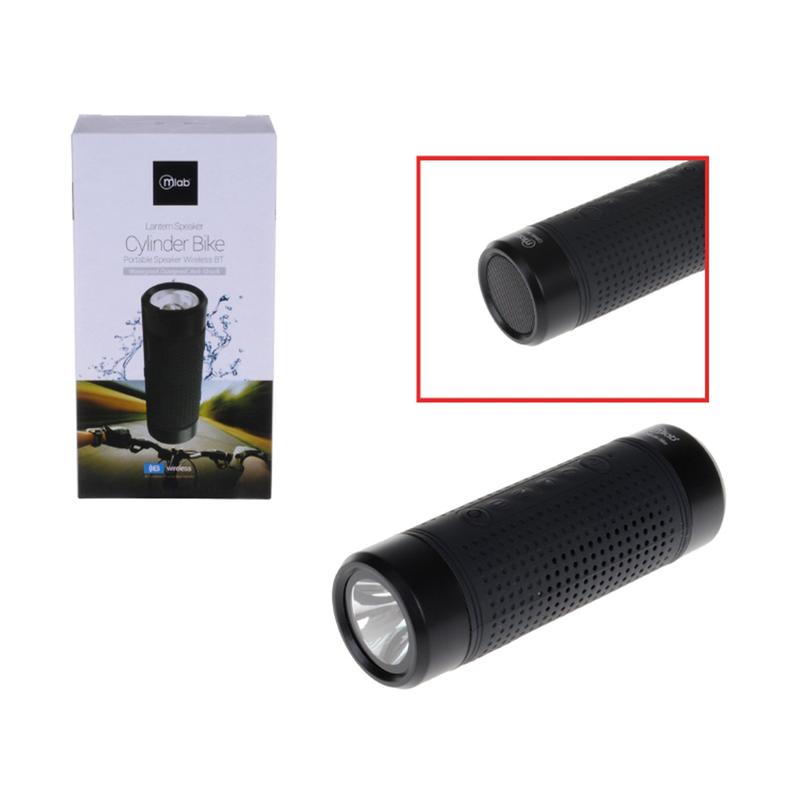 Parlante Powerbank Linterna Cylinder Para Bicicletas Microlab – imagen 2