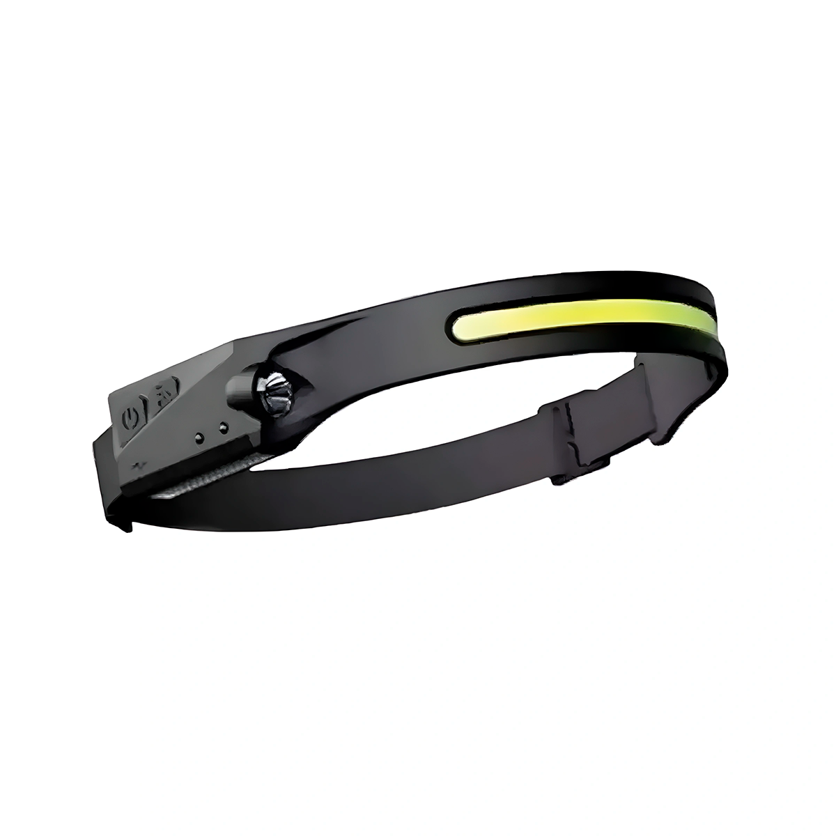 Linterna Cintillo Led Recargable Con Sensor Tecnolab Tl546 Negro