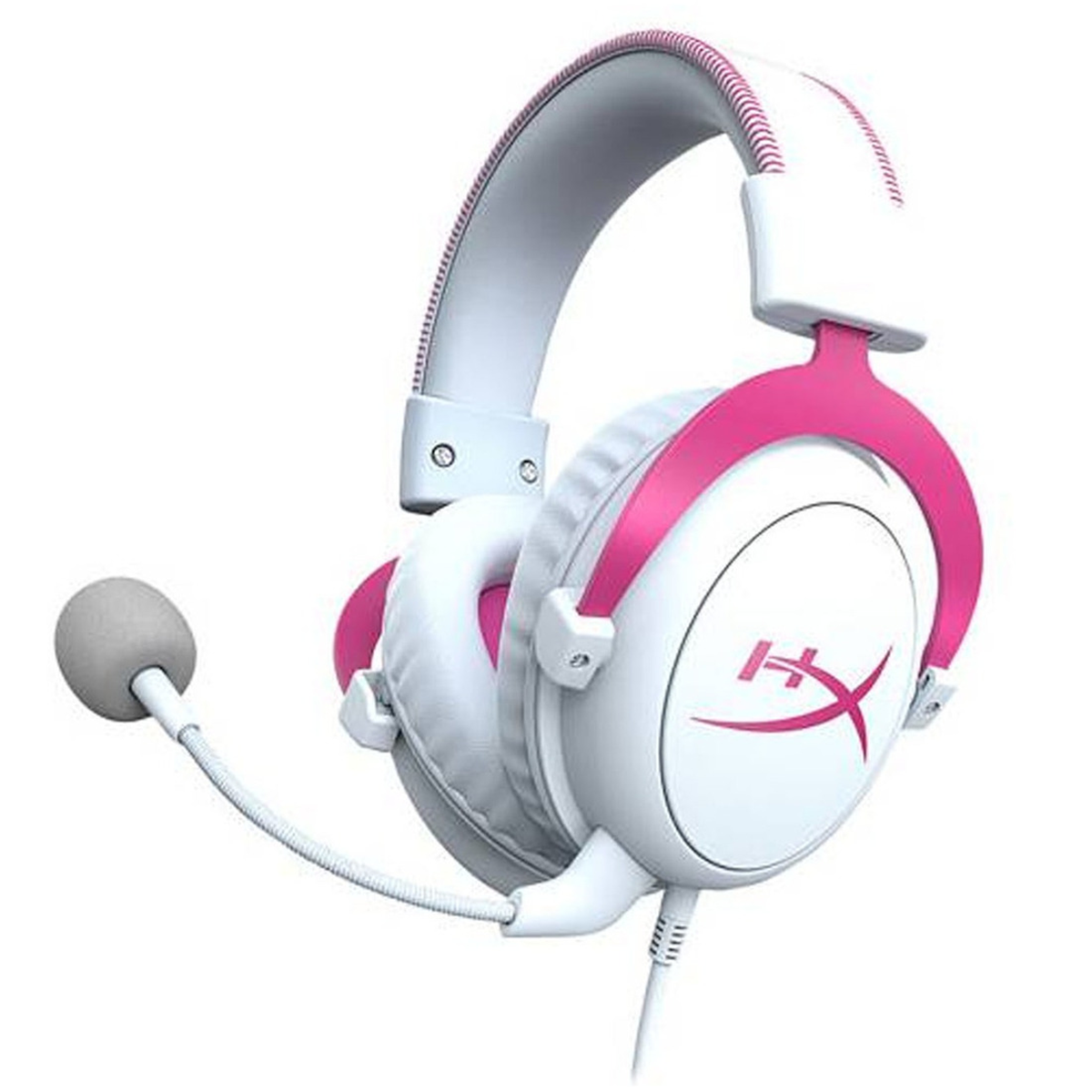 Audífonos Gamer Hyperx Cloud 2 Pink Pc Ps4 Ps5 Xbox Switch Rosado