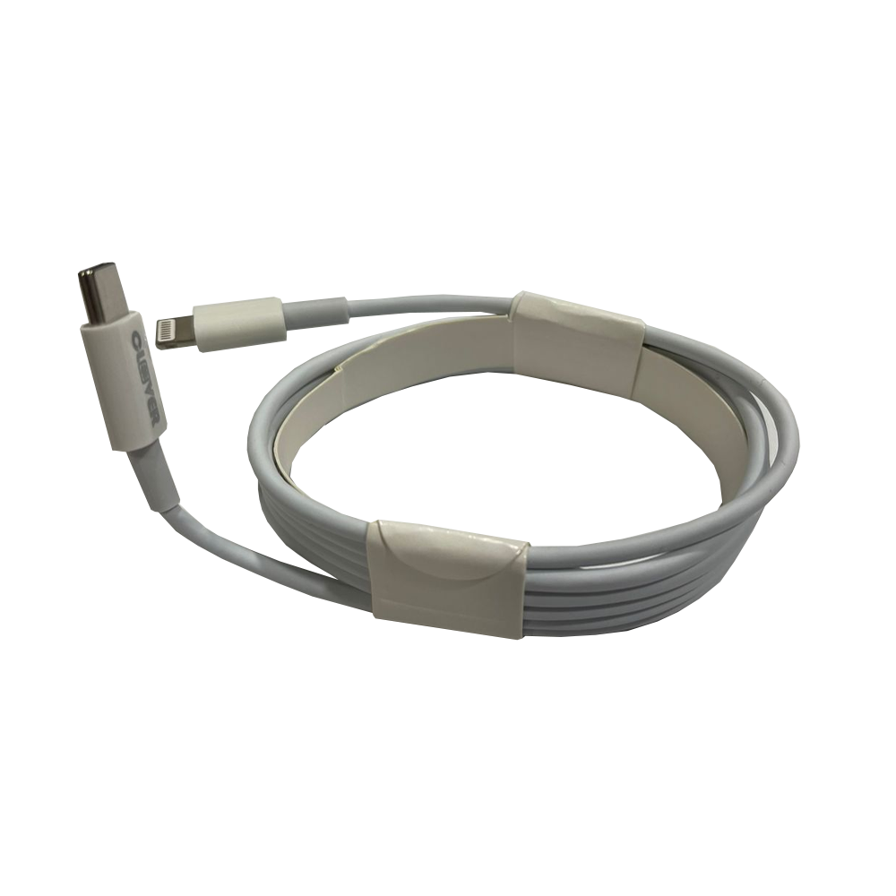 Cable Usb Tipo C A Lightning 1.2M Clover Blanco